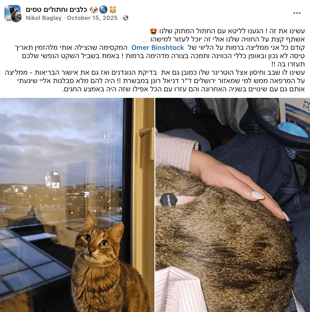 לקוחה ממליצה וילנה